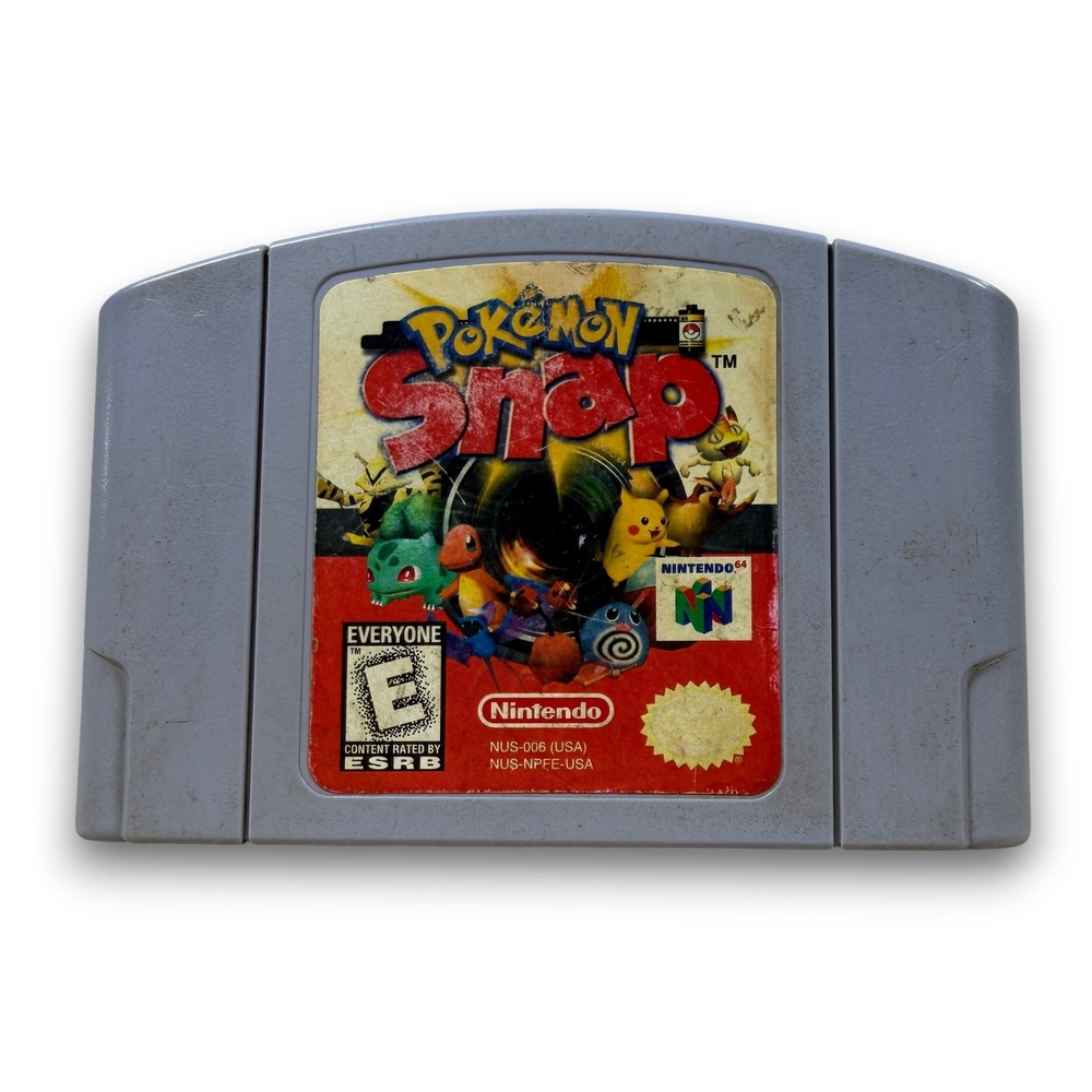 Pokemon Snap (Nintendo N64, 1996, 1997) Authentic Original Game Tested Works